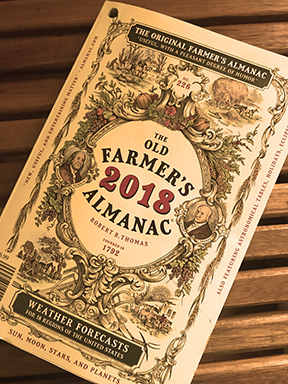 Farmer's Almanac 2018